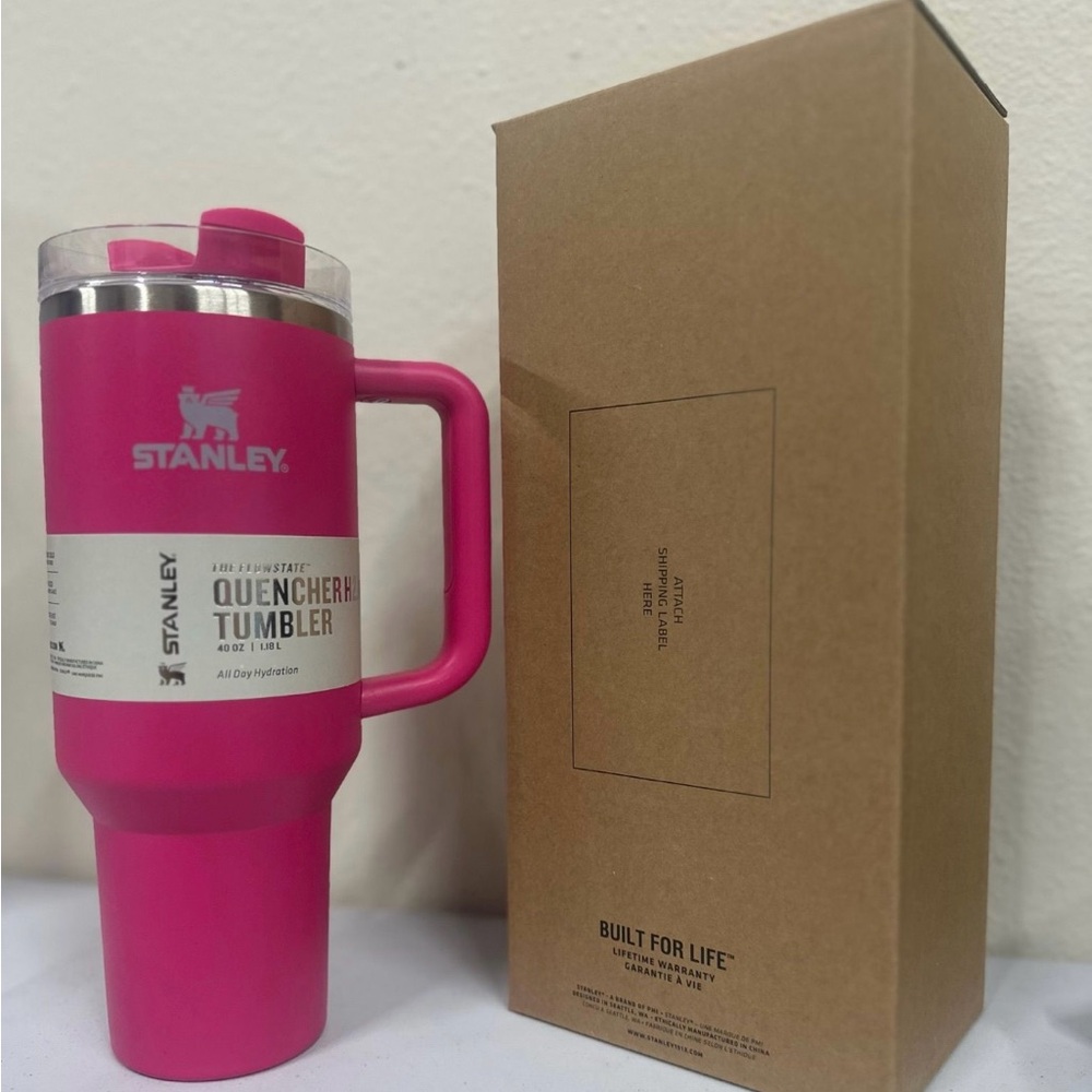 SOLD! Stanley HOT PINK 40oz Tumbler. Limited Edition. Famous Color. NWT
